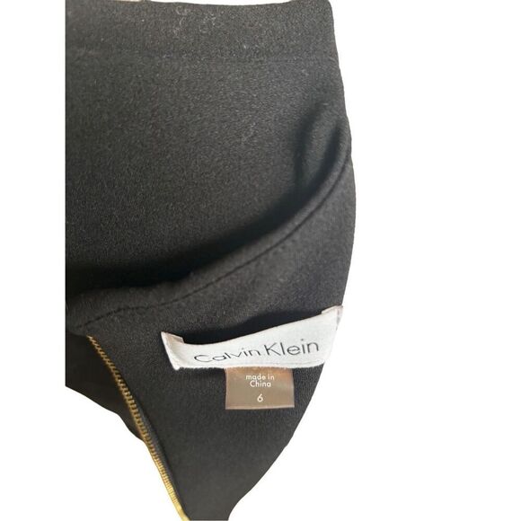 Calvin Klein Black Sleeveless Sheath Dress - Picture 7 of 13